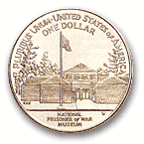 Reverse: 1994 POW Commemorative Coin