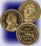 Louisiana Purchase Commemorative Dollars