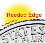 Reeded edge of coin