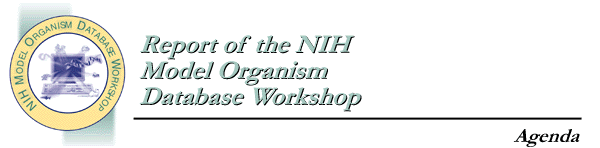 Model Organism Database Workshop Agenda graphic
