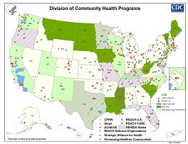 Division of Community Health program map