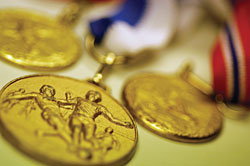 Photo: Olympic medals