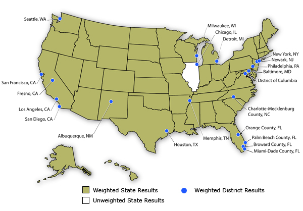 State and District Participation Map