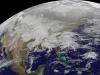 GOES image of snowstorm over central United States