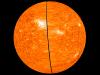 Latest image of the far side of the Sun based on high resolution STEREO data, taken on February 2, 2011 at 23:56 UT.