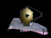 Artist's conception of the James Webb Space Telescope as of September 2009.
