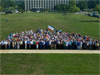 Group photo of Goddard employees who contributed to the shuttle program