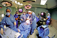 Photo: acute injury operating room