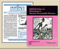 MMWR report and Pink Book