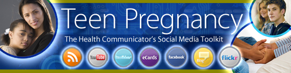 Teen Pregnancy Social Media banner.