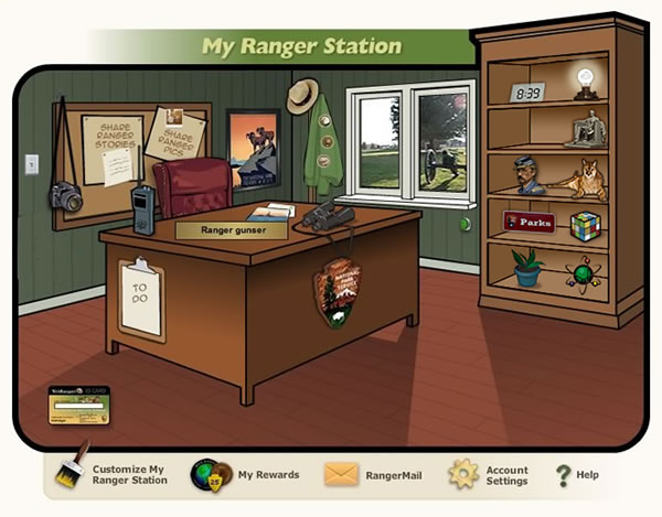 WebRangers Ranger Station screen capture