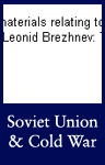 Soviet Union and the Cold War (ARC ID 1555732)