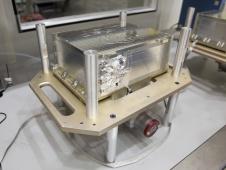 Photo of the RBSP's REPT instrument prior to installation on spacecraft B.