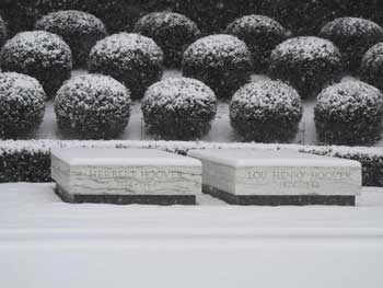 Herbert and Lou Henry Hoover's Gravesite
