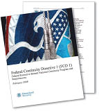 Federal Continuity Directive (FCD) 1 Cover