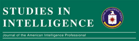 Banner for Studies in Intelligence, Journal of the American Intelligence Professional