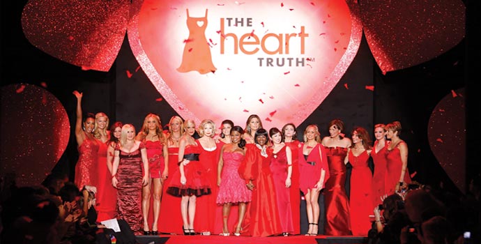 The Heart Truth campaign has featured the Red Dress Collection Fashion Show during American Heart Month
