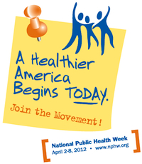 National Public Health Week April 2-8, 2012