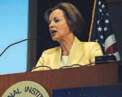 Dr. Betsy Nabel, Director of the National Heart, Lung, and Blood Institute.