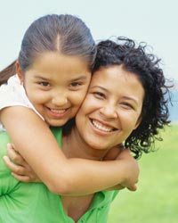 Photo: Mother and daughter