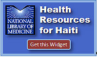 A Widget for the NLM Health Resources for Haiti
