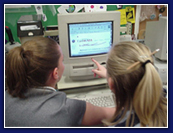 Students participating in EarthKAM