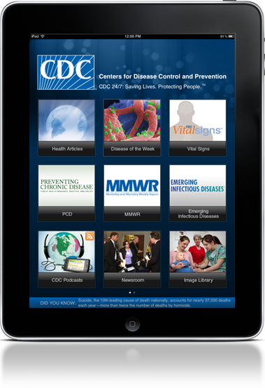CDC iPad application
