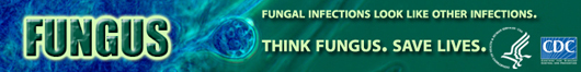 Ad for Medscape: Fungus: Fungal Infections Look Like Other Infections. Think Fungus. Save Lives.