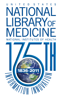 NLM 175th Anniversary logo