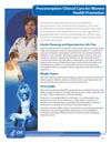 Clinical Care for Women Health Promotion Fact Sheet
