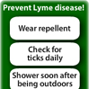 Lyme Disease Prevention Tips Widget