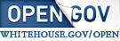 Open Gov logo; whitehouse.gov/open