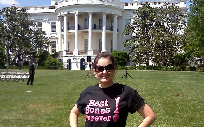 4. Best Bones Forever! was so excited to be at the White House!