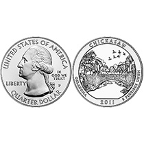 2011 ATB SILVER COIN - CHICKASAW