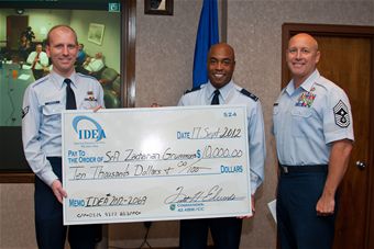 Maxwell Airman receives $10K through IDEA Program