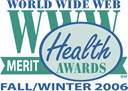 World Wide Web Merit Health Award