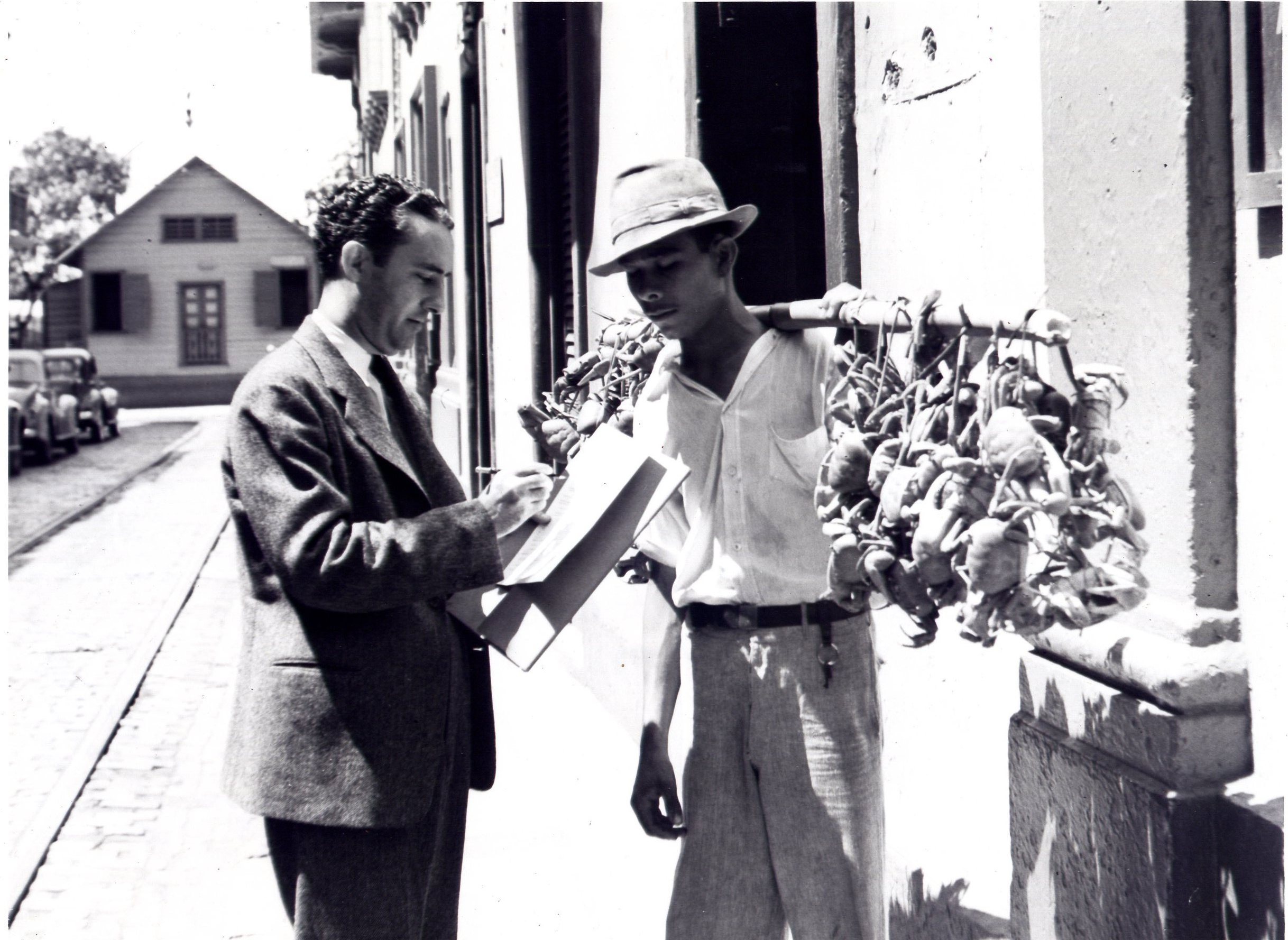 Census taker in Puerto Rico, 1940