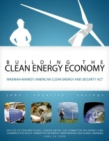 Click Here For a A Packet on the American Clean Energy Security Act