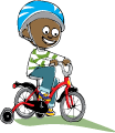 Boy on a bike