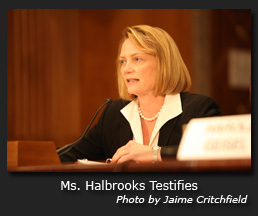 Ms. Halbrooks Testifies Testifies