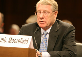 Photo of Deputy Inspector General for Special Plans and Operations Ambassador Kenneth Moorefield