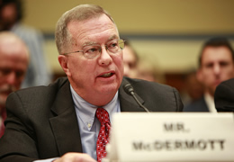 Photo of Special Deputy Inspector General for Southwest Asia J.T. Mickey McDermott