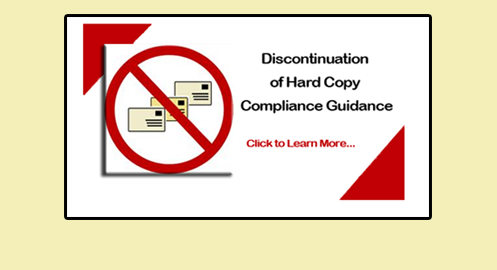 Discontinuation of Mailings