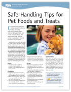 Safe Handling Tips for Pet Foods and Treats