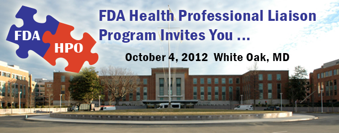 FDA Health Professional Organizations Annual Conference