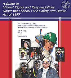 Get latest version of  A  Guide to  Miner's  Rights....