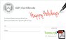 Holiday Certificate pdf