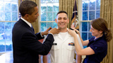 Reserve Officer in White House Commissioning Ceremony