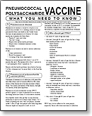 Pneumococcal Polysaccharide (PPV23) VIS (10/06/09)