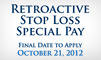 Graphic: Retroactive Stop Loss Special